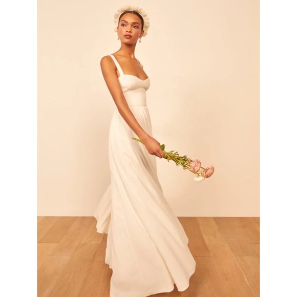 NEW Reformation Hollyhock Dress SOLD OUT ONLINE NWOT - Picture 5 of 8